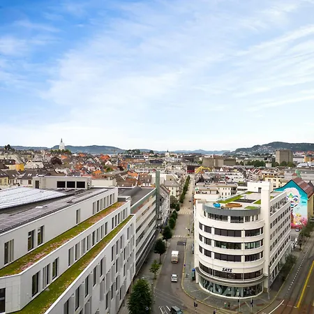 公寓 L Urban - Spacious With Private Terrace 卑爾根