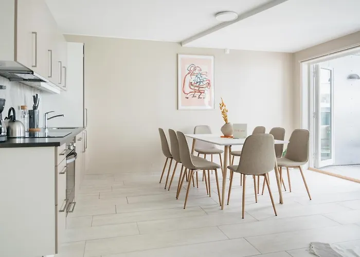 L Urban - Spacious With Private Terrace 公寓 卑爾根