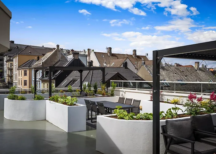 L Urban - Spacious With Private Terrace 卑爾根