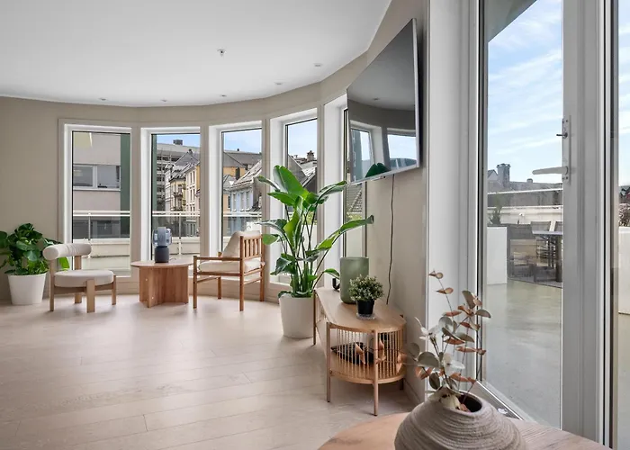 L Urban - Spacious With Private Terrace 卑爾根